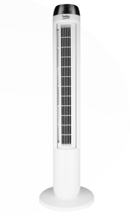 Beko EFW6800W household fan Black, White