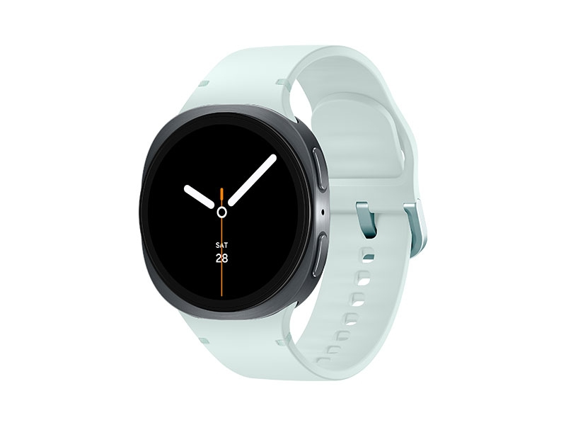 Samsung Galaxy Watch 8, LTE + Bluetooth, 44mm, Sport Band, Graphite, S/M + Sport Band, Mint, S/M – image 1
