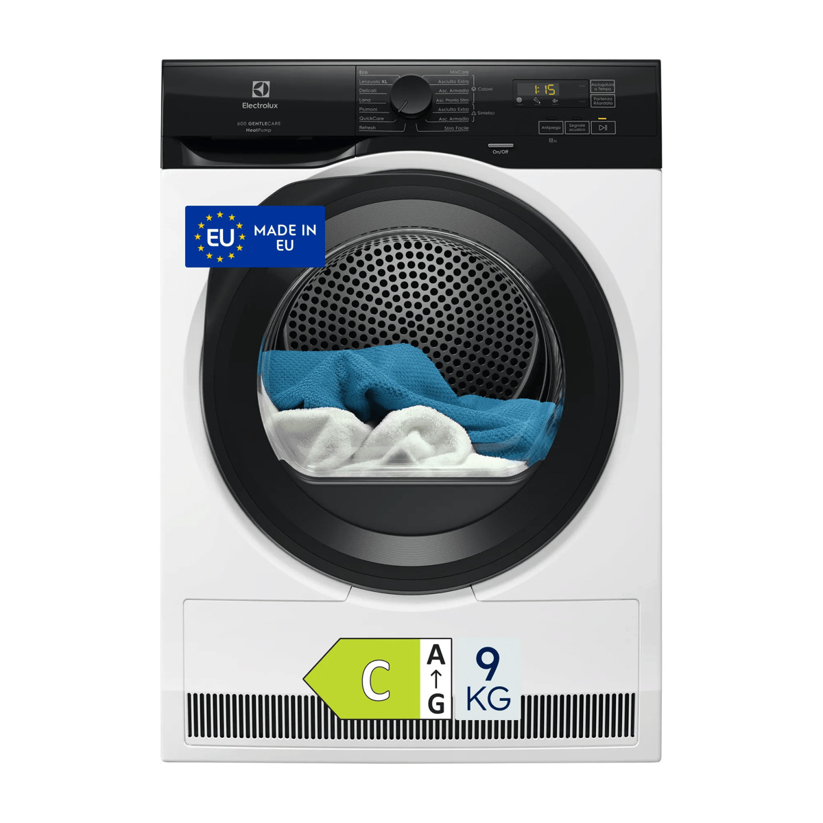 Electrolux EW6H1ZBG9C tumble dryer Freestanding Front-load