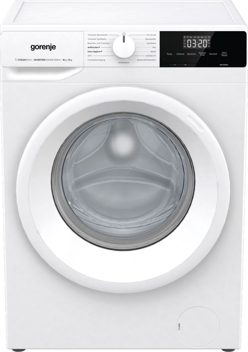 Gorenje W3D2A854ADPS/DE washer dryer Freestanding Front-load White – image 8