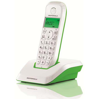 Motorola S1201-Green DECT telephone Green, White – image 1
