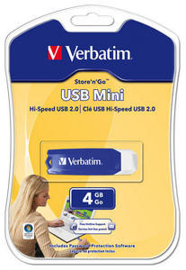 Verbatim Store 'n' Go USB Mini 4GB