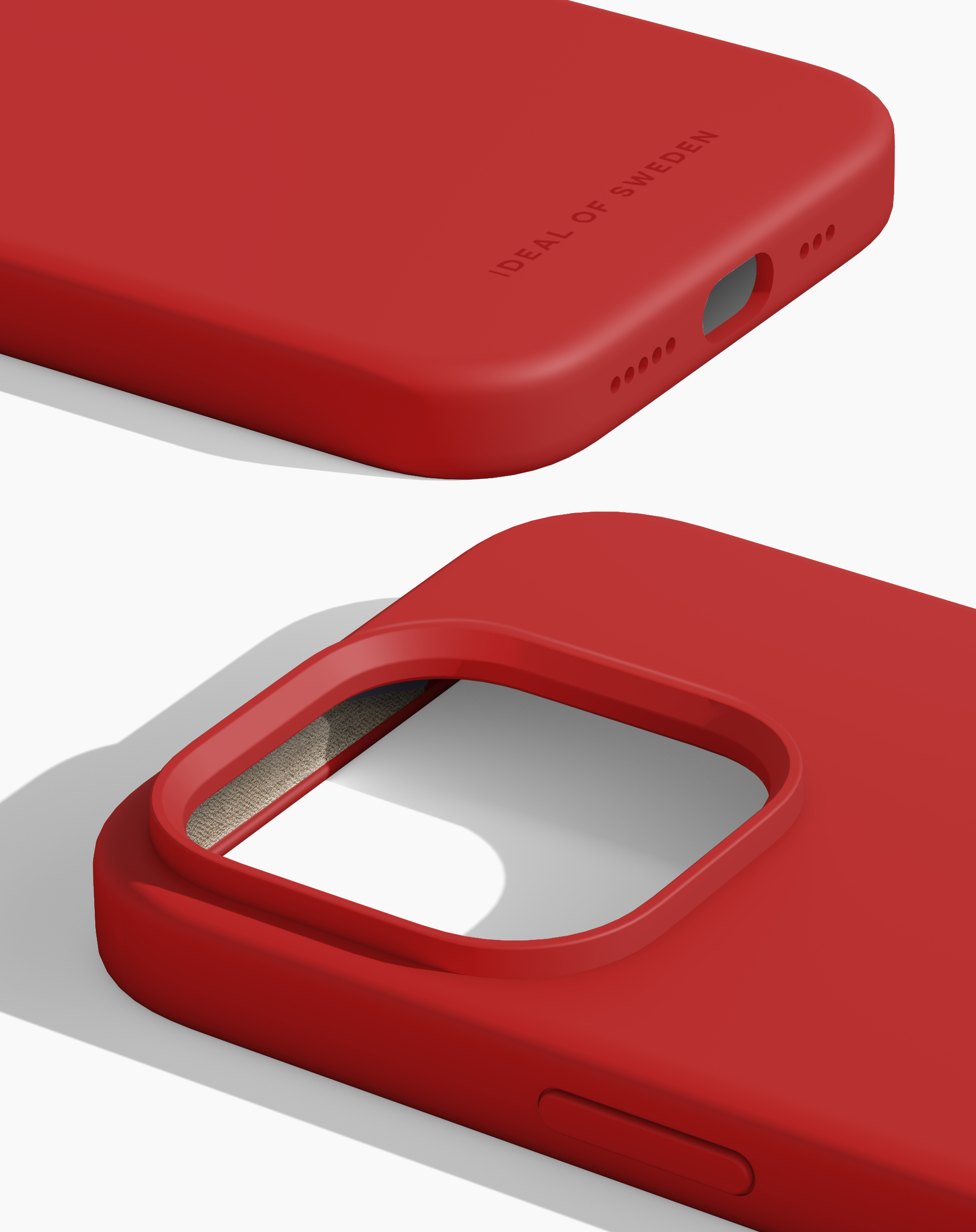 iDeal of Sweden Silicone Case iPhone 14 Pro Red – image 2