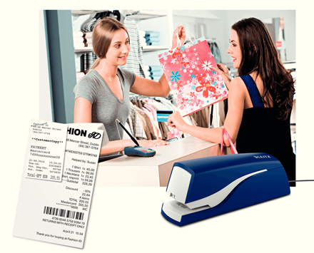 Leitz  NeXXt Elektrisches Heftgert kontaktlos Blau – Foto 5 von 6