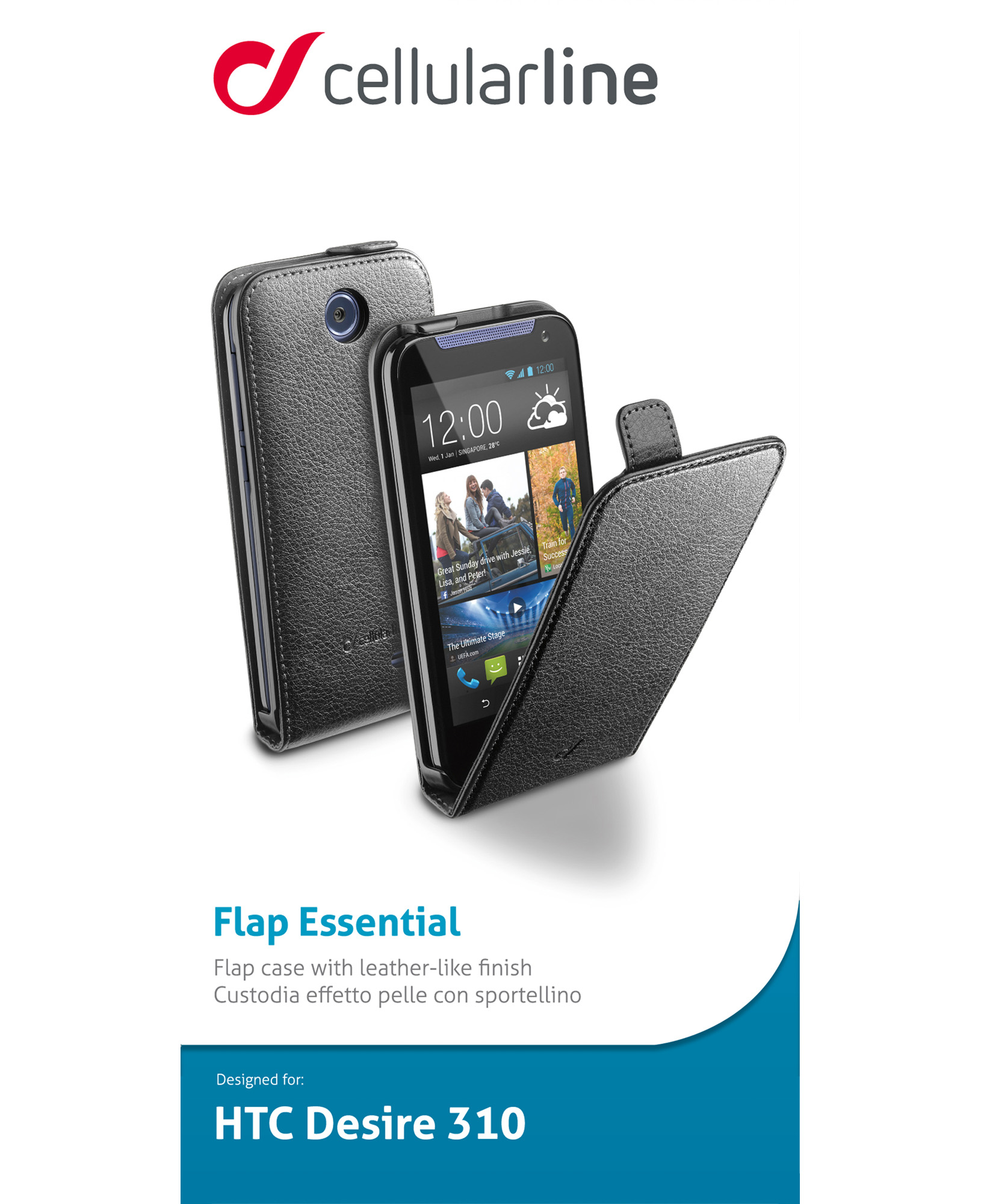 Cellularline Flap Essential - Desire 310 – image 5