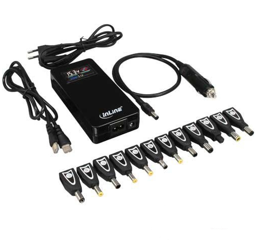 InLine 26612K power adapter/inverter Universal