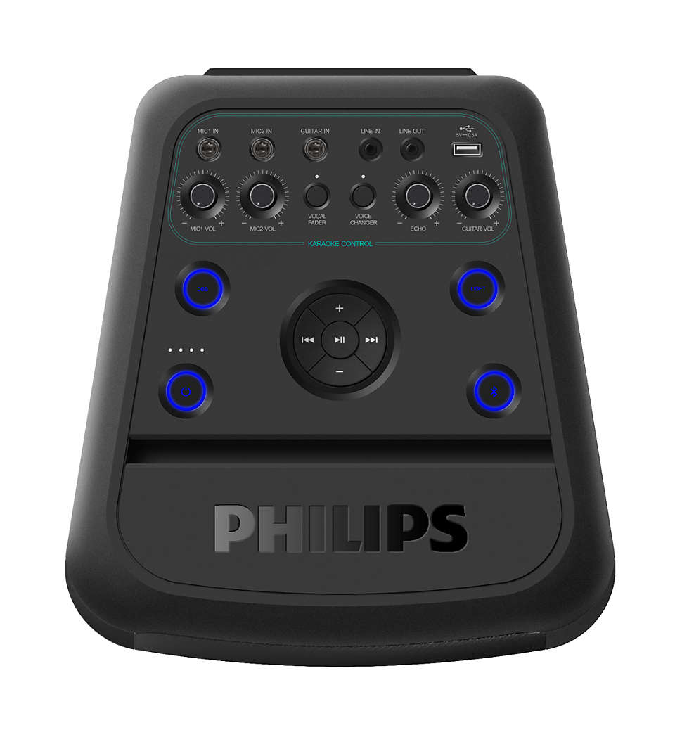 Philips TANX100/10 loudspeaker Black Wired & Wireless – image 7