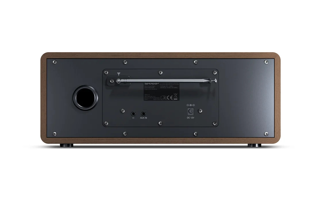 Sharp DR-I470(BR) radio Portable Digital Brown – image 4
