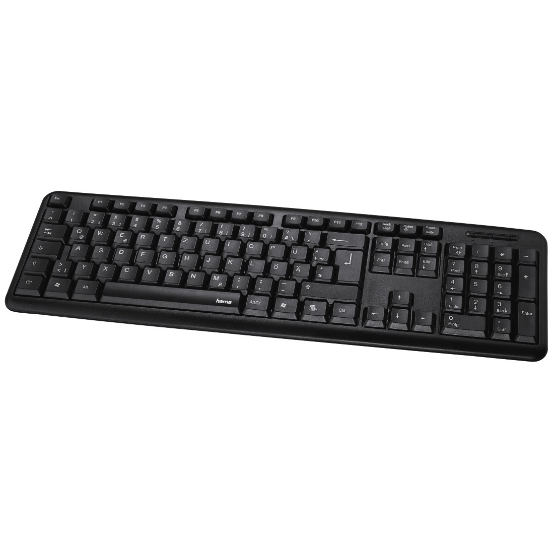 Hama Verano keyboard Universal USB Black