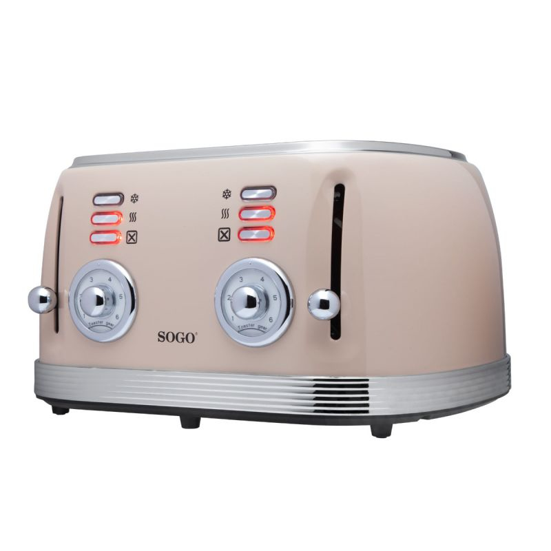 Sogo TOS-SS-5475 toaster 6 4 slice(s) Beige – image 2