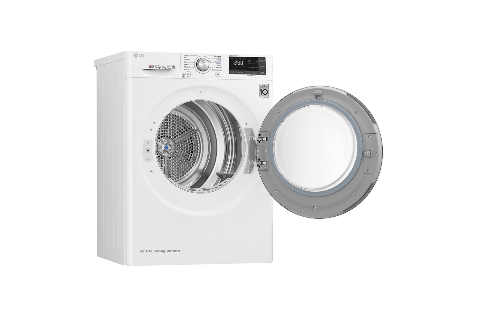 LG RC90U2AV2W tumble dryer Freestanding Front-load – image 4
