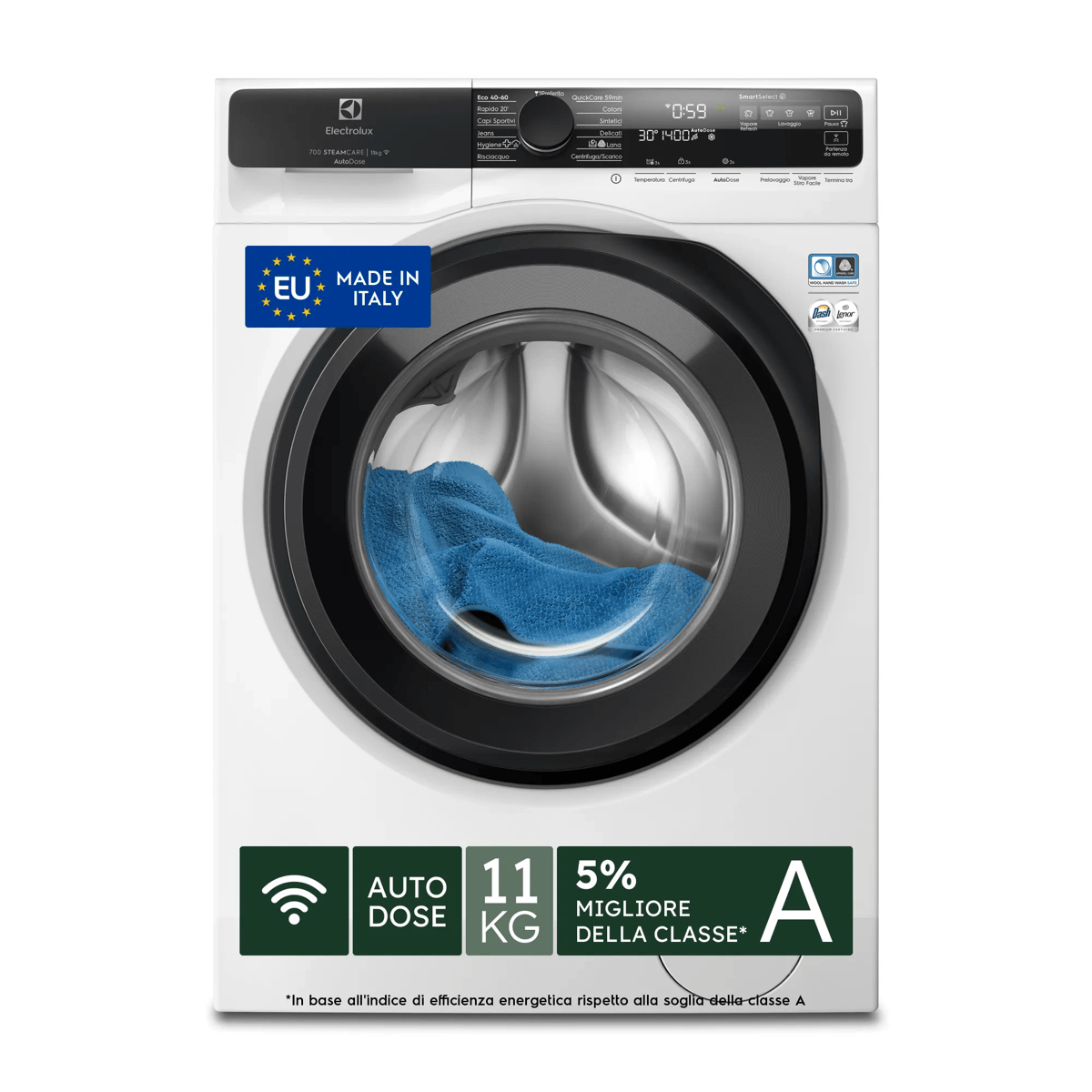 Electrolux EW7F511GQ washing machine Front-load