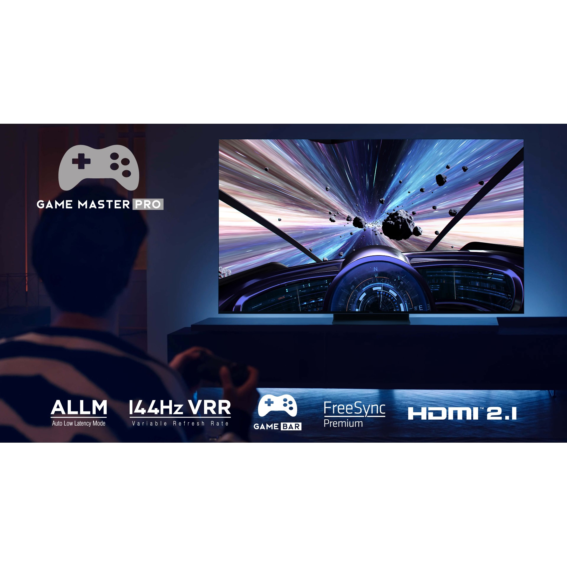 TCL 75C935K TV 190.5 cm (75") 4K Ultra HD Smart TV Wi-Fi Black 2500 cd/m² – image 8
