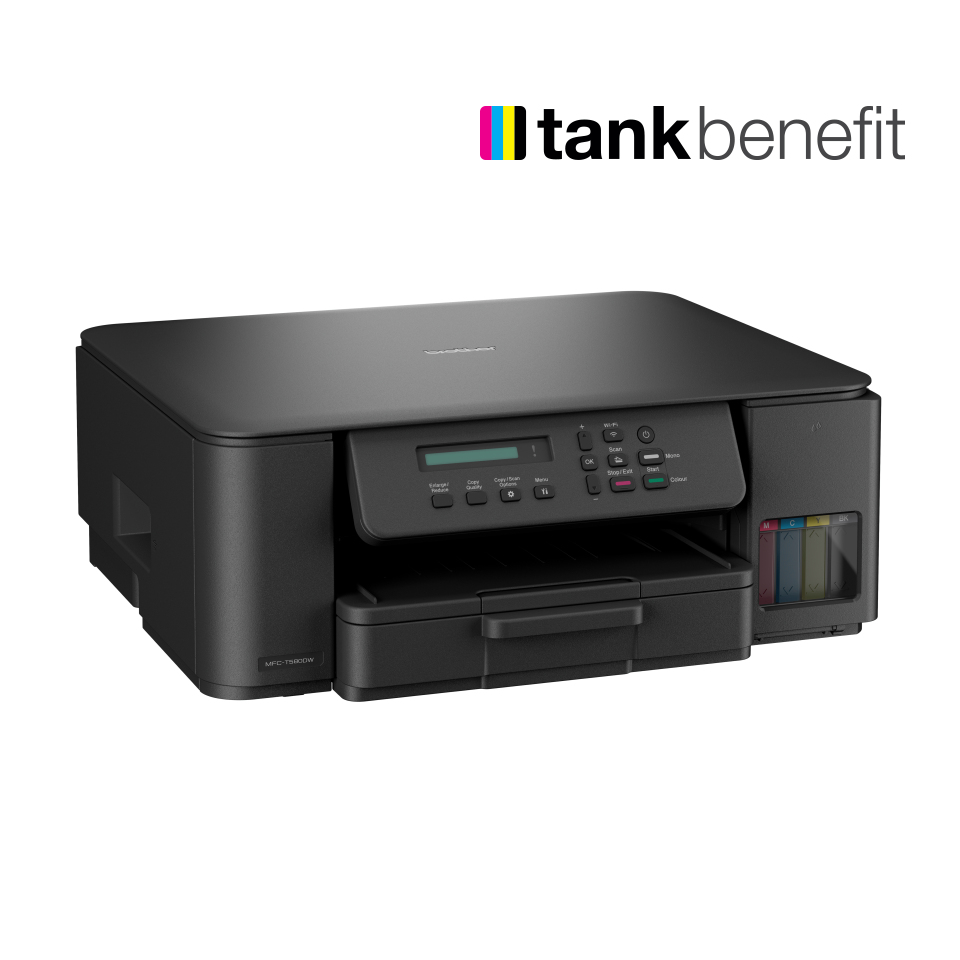 Brother Tankbenefit Compact 3-in-1 Ink Tank Printer DCP-T580DW – image 6