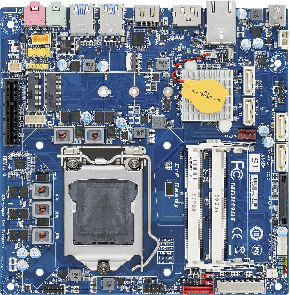 GIGABYTE MDH11HI H110 Express LGA 1151 (Socket H4) Thin Mini ITX – image 2