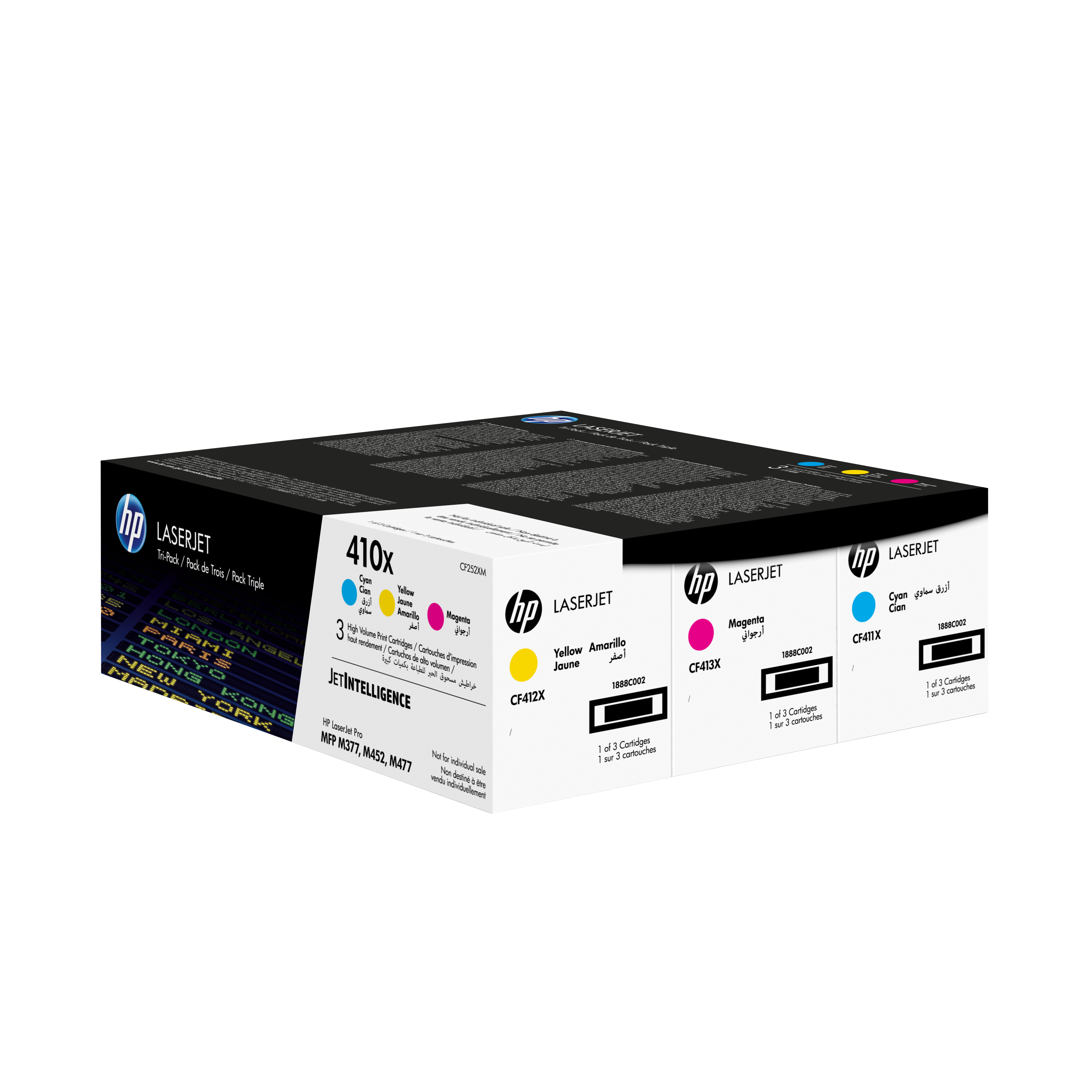 Original HP 410X High Capacity Cmy Toner Value Pack - image 2