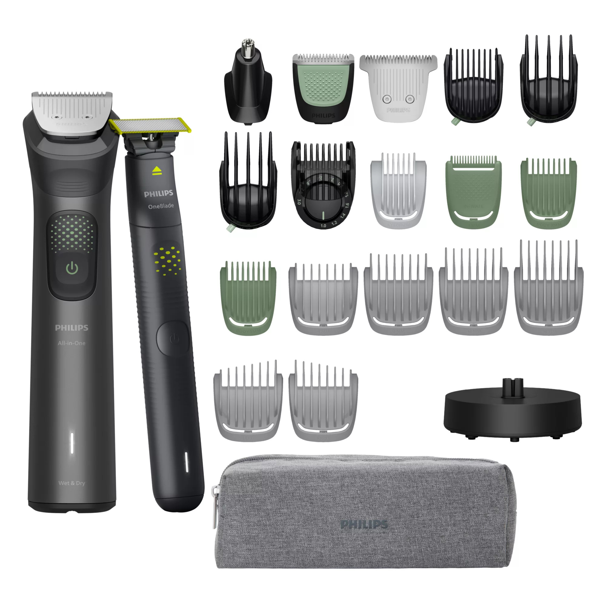 MG9571/30 hair trimmers/clipper Black 27 Lithium-Ion (Li-Ion)