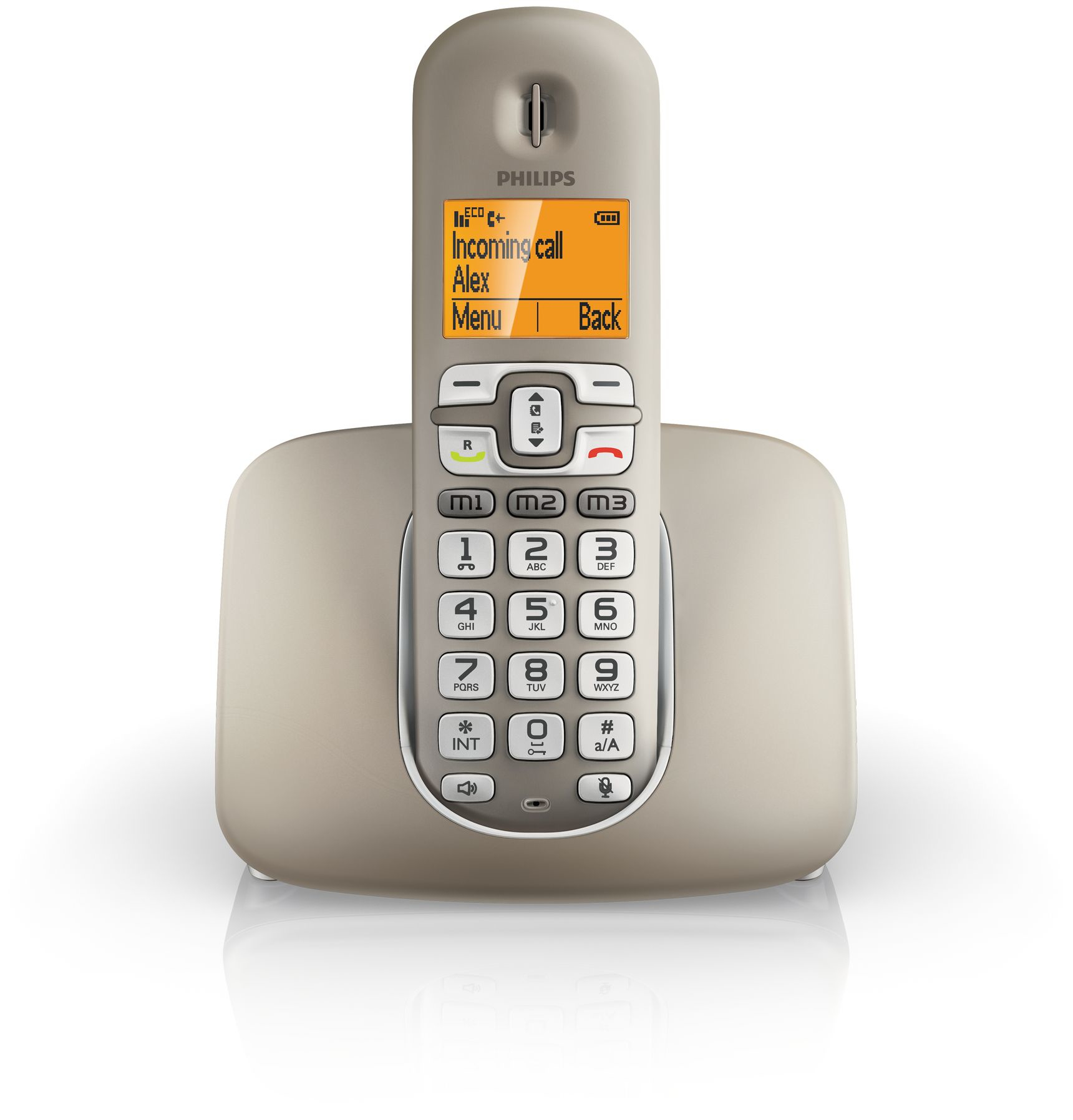 Philips SoClear XL3901S/23 telephone DECT telephone Caller ID Silver – image 2