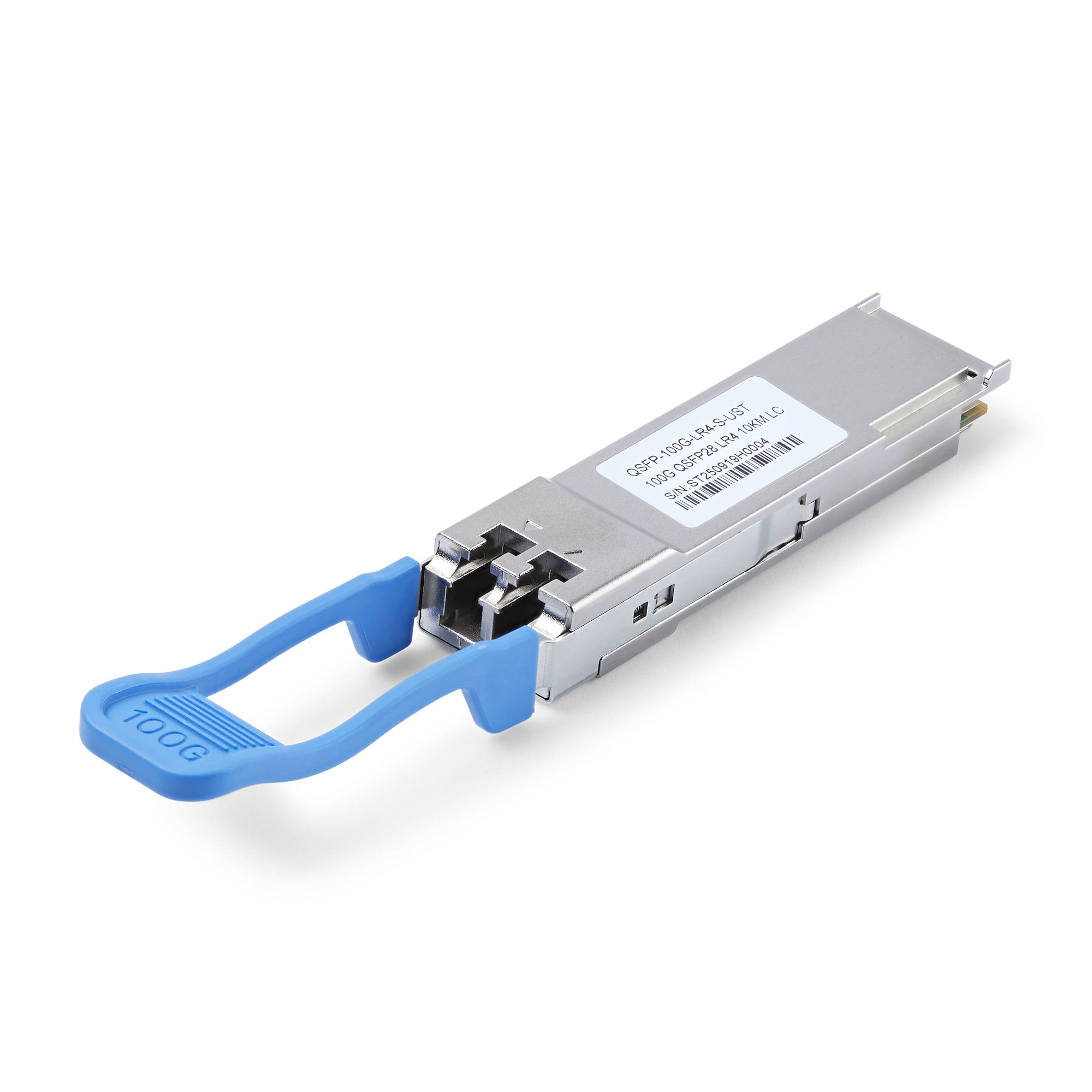 StarTech.com MSA Uncoded QSFP Module, 100Gbps Single Mode Fiber (SMF), 10km [6.2mi], LC Transceiver, 1310nm – image 1