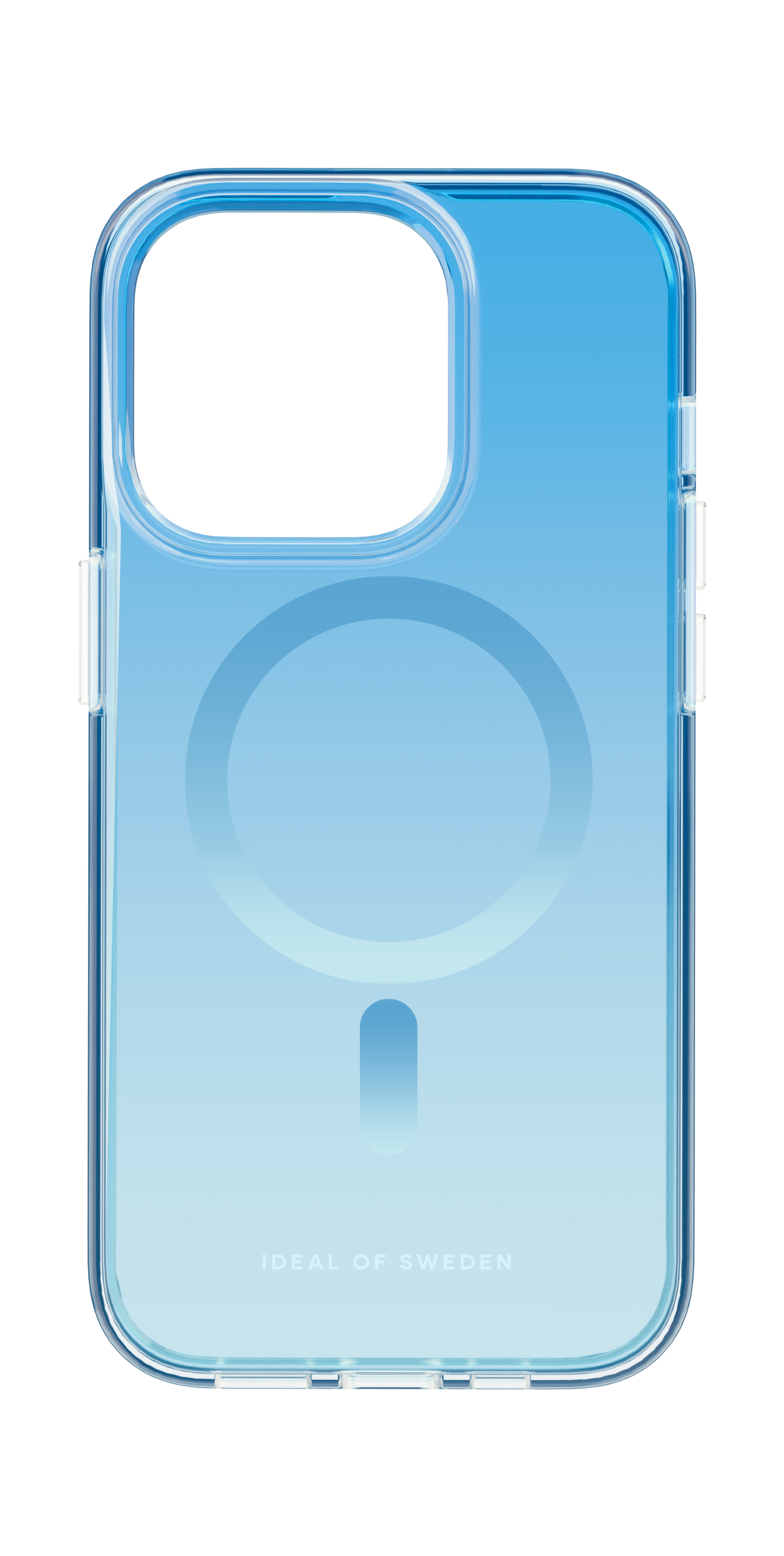 iDeal of Sweden Clear Case MagSafe iPhone 14 Pro Light Blue