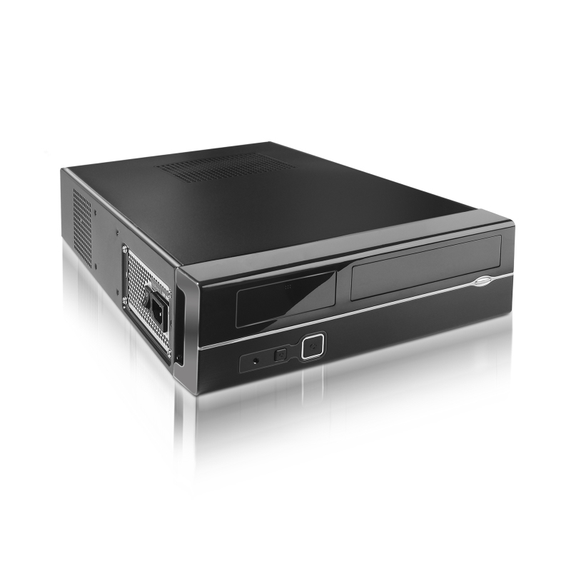 TooQ TQC-3002U3-B computer case Low Profile (Slimline) Black – image 2