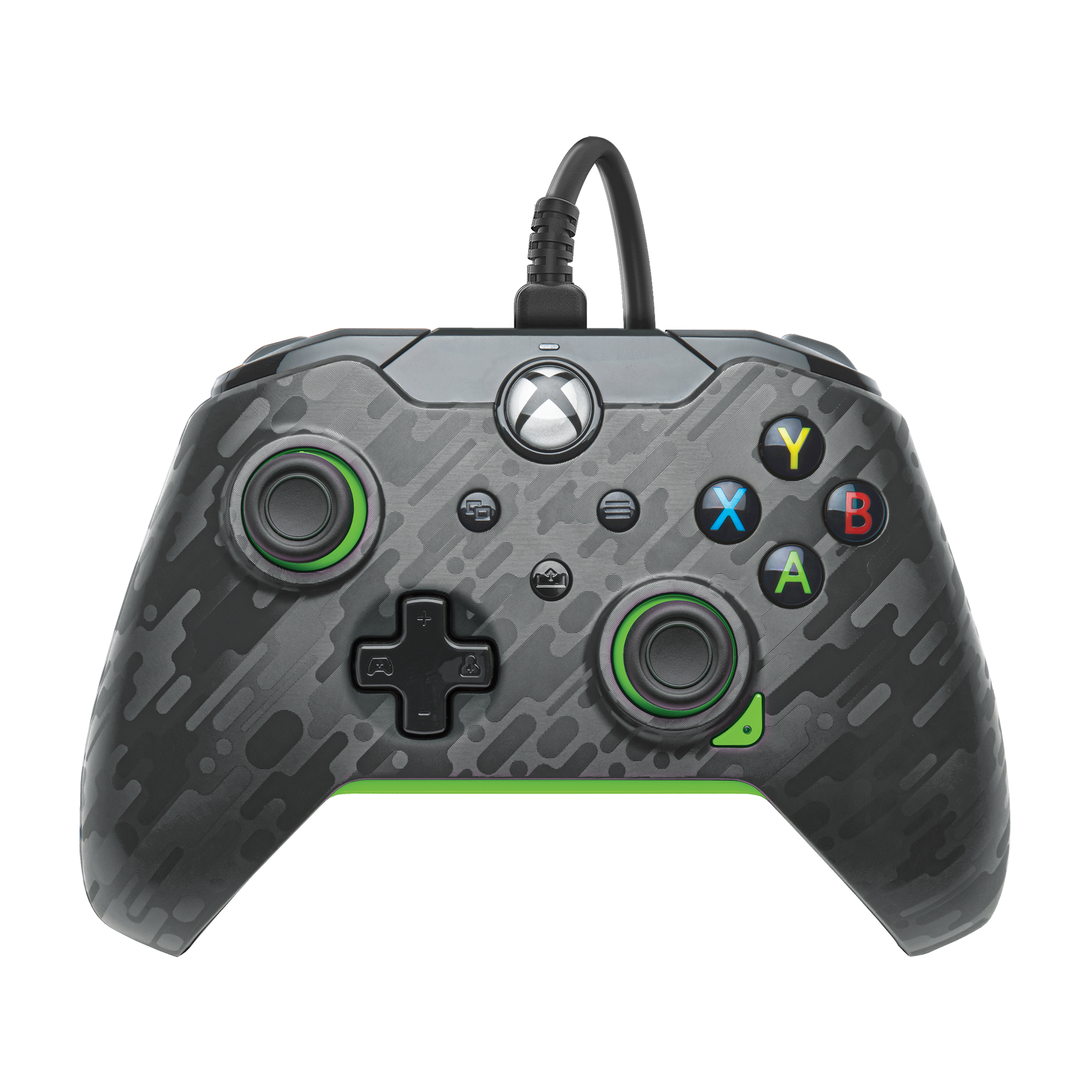 PDP Wired Controller: Neon Carbon, For Xbox & Windows 10/11