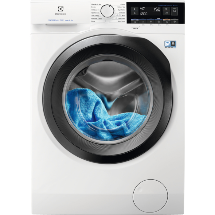 Electrolux EW7W368S washer dryer Freestanding Front-load White