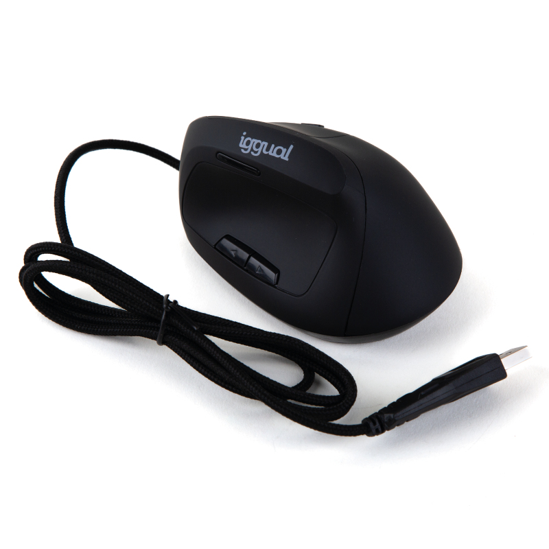iggual IGG318386 mouse Office Right-hand USB Type-A Optical 2400 DPI – image 5