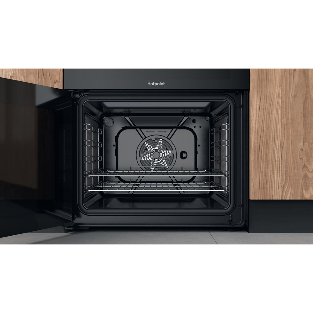 Hotpoint HDT67V9H2CB/UK Freestanding cooker Ceramic hob Black – image 9