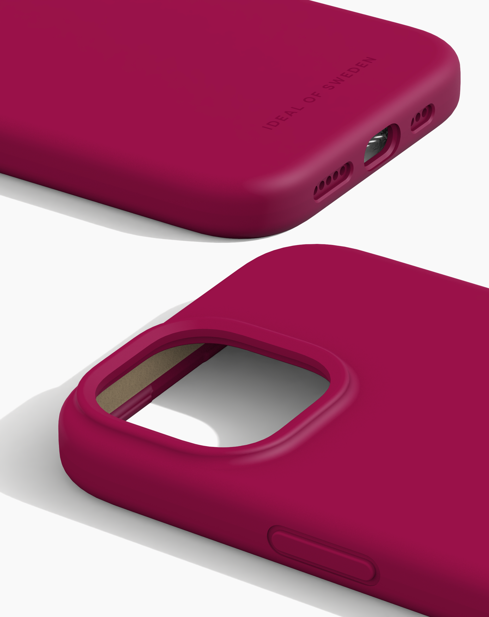 iDeal of Sweden Silicone Case iPhone 13/14/15 Magenta – image 1