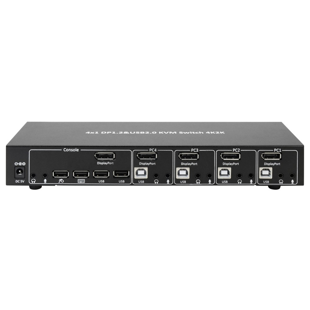 Techly IDATA DP-KVM4 – image 2
