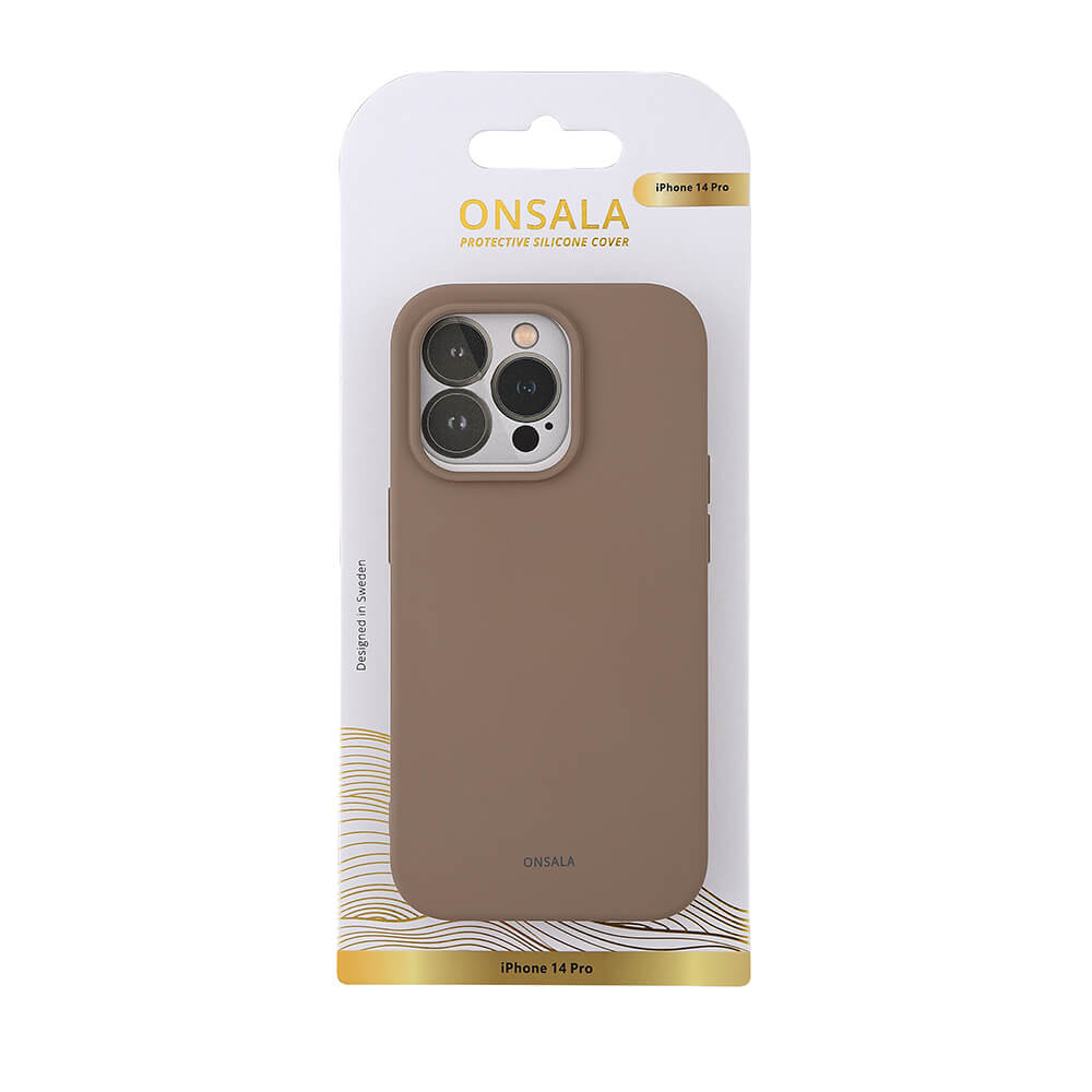 Onsala Phone Case Silicone Summer Sand - iPhone 14 Pro – image 2