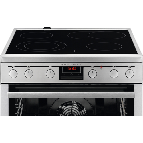 AEG CCB6646ABM Freestanding cooker Electric Ceramic hob Stainless steel – image 2