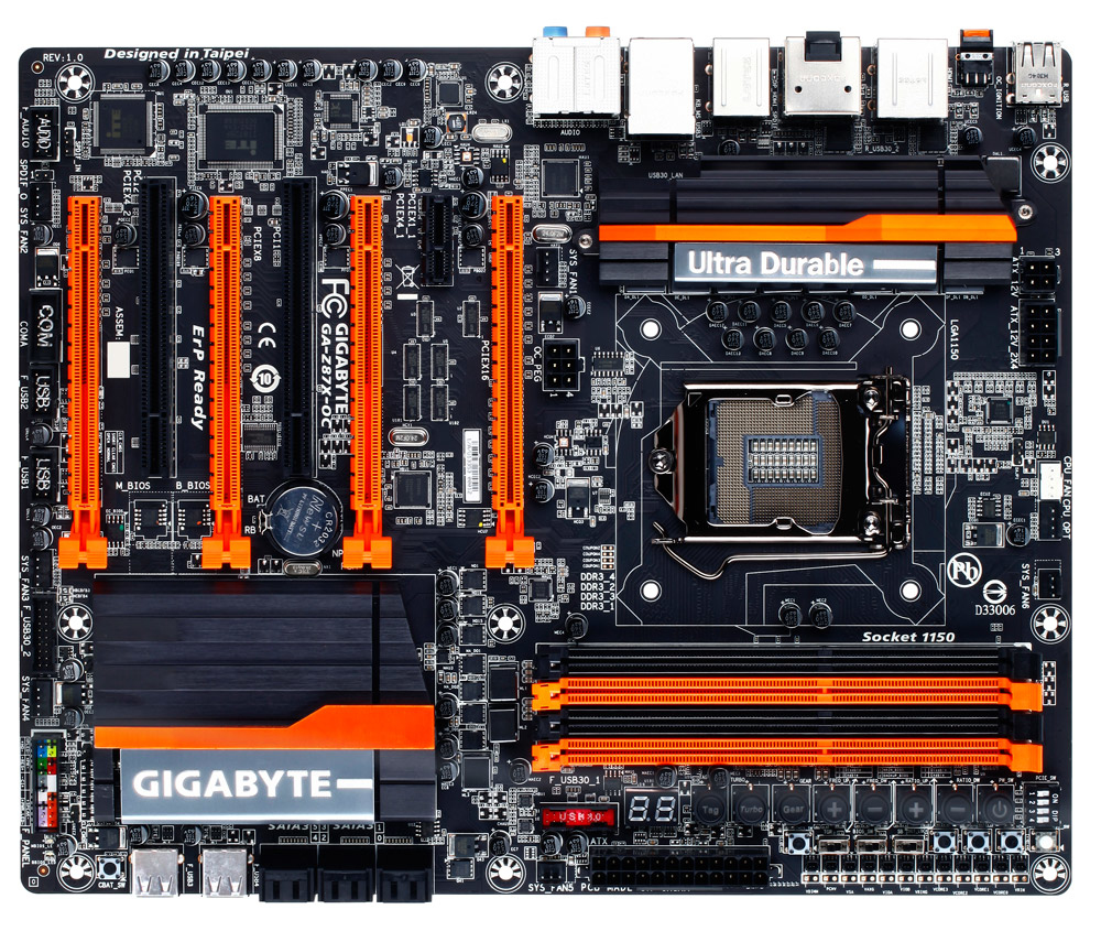 GIGABYTE GA-Z87X-OC motherboard Intel® Z87 LGA 1150 (Socket H3) ATX – image 2