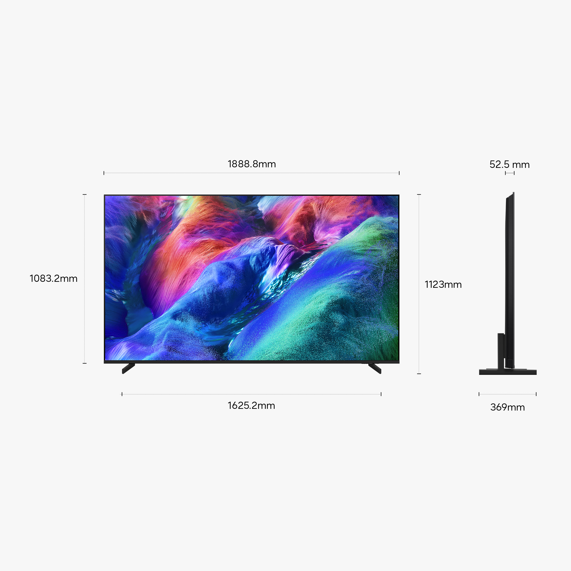 Samsung MRE85R85HAUXZT TV 2.16 m (85") 4K Ultra HD Smart TV Wi-Fi Black – image 2