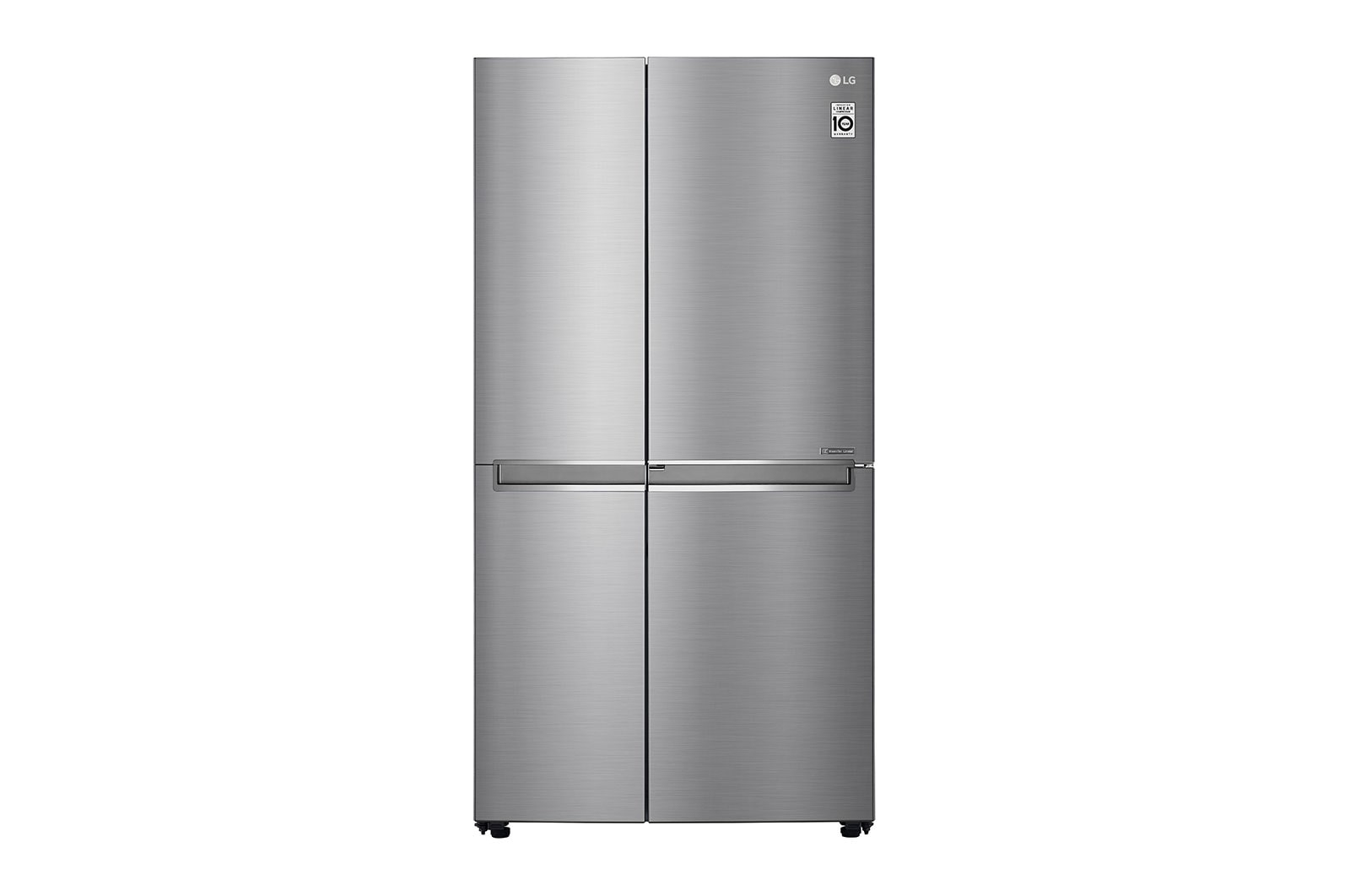 LG LS65MDP side-by-side refrigerator Freestanding Silver – image 2