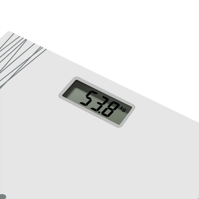 Tefal PP1430V0 personal scale Rectangle Grey, White Electronic personal scale – image 3