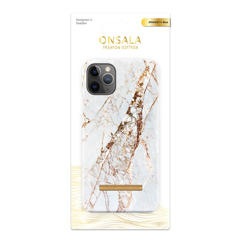 Onsala Mobile Cover Soft White Rhino Marble iPhone 11 Pro Max – image 2