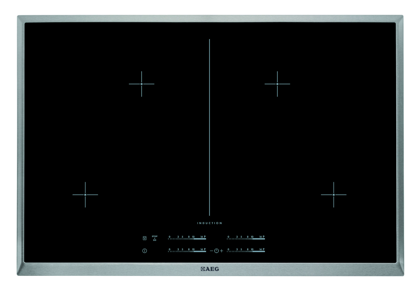 AEG HK854400XB Built-in Zone induction hob 4 zone(s) – image 1