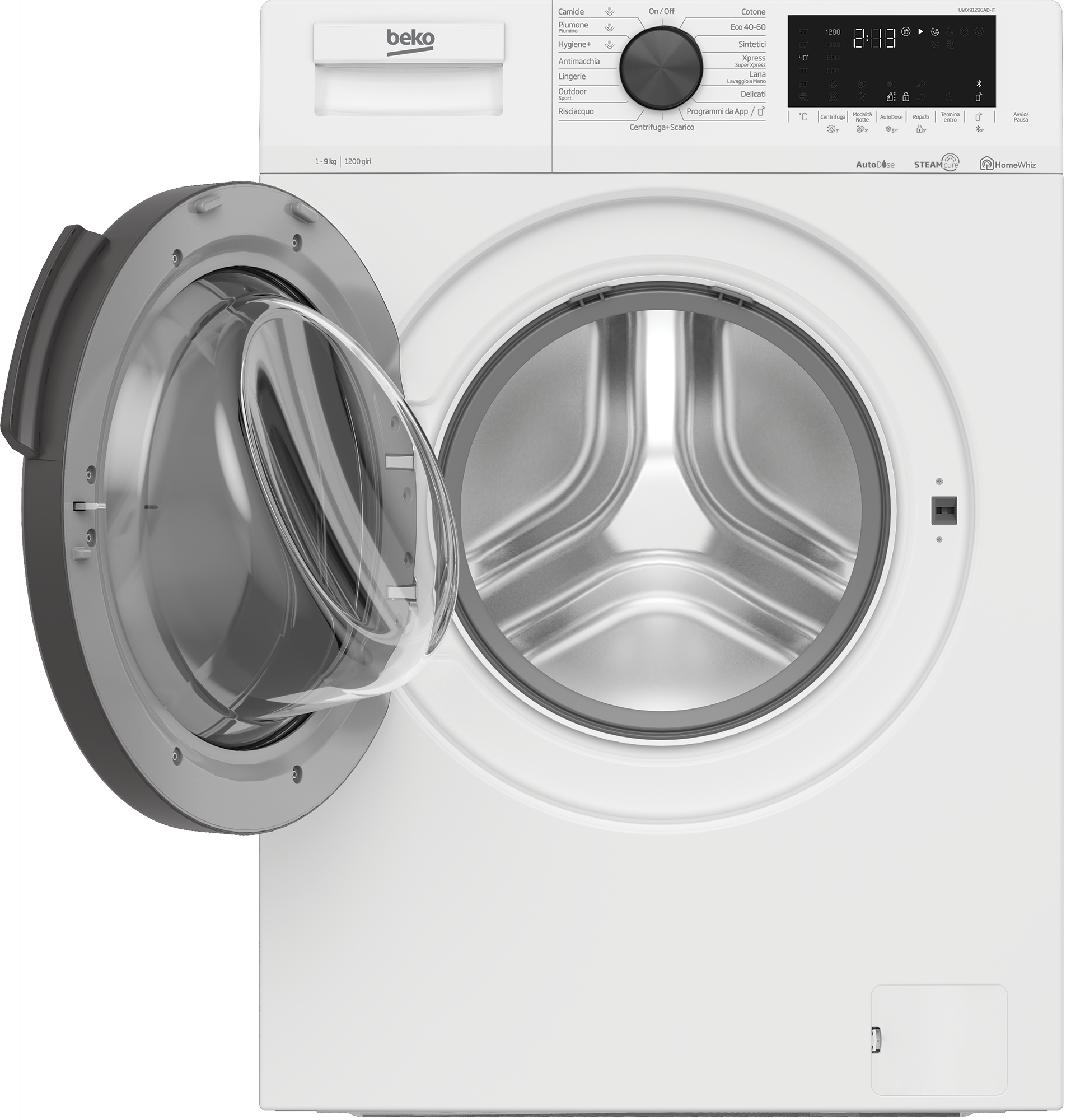 Beko UWX91236AD-IT washing machine Front-load – image 2