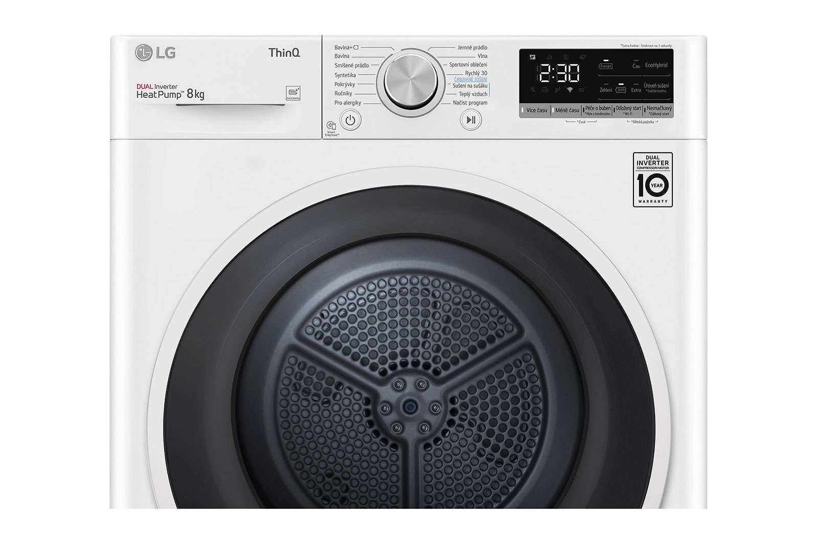 LG RC8TV9AVWN tumble dryer Freestanding Front-load – image 5
