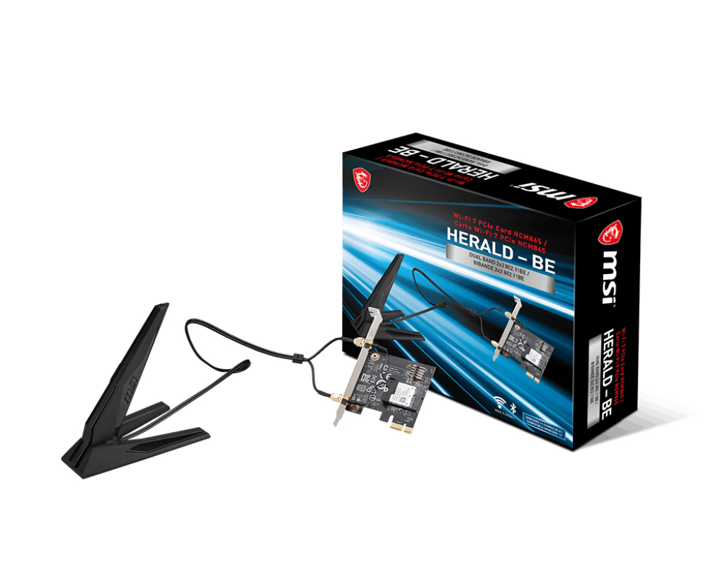 MSI HERALD BE NCM865 WI FI 7