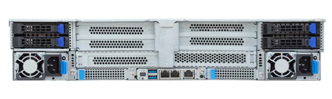 GIGABYTE E283-Z91-AAD1 AMD SoC Socket SP5 Rack (2U) Black, Steel – image 3