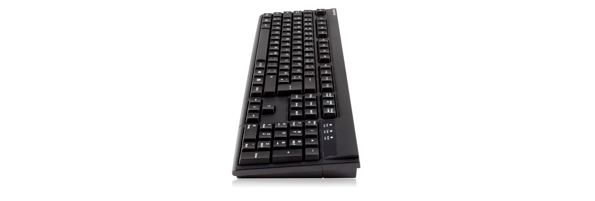 ICY BOX KSK-8011U keyboard Office USB QWERTZ German Black – image 4