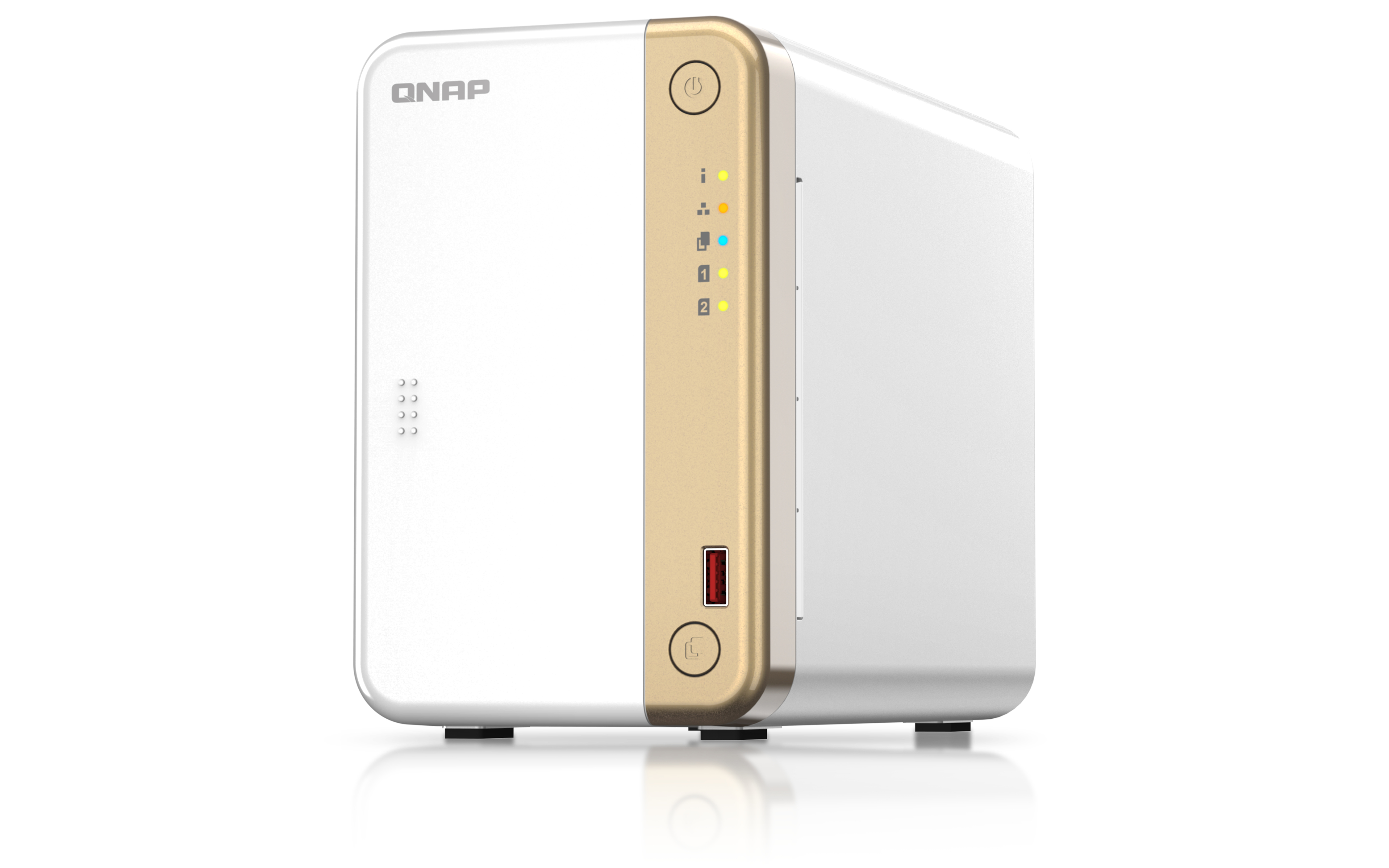 Sistema de Discos NAS Qnap TS-262-4G - 2 Bahías - TS-262-4G-US