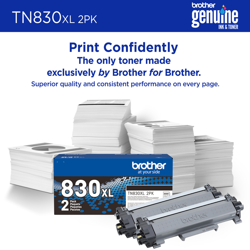 Brother TN-830XL2PK toner cartridge 2 pc(s) Original Black – image 4