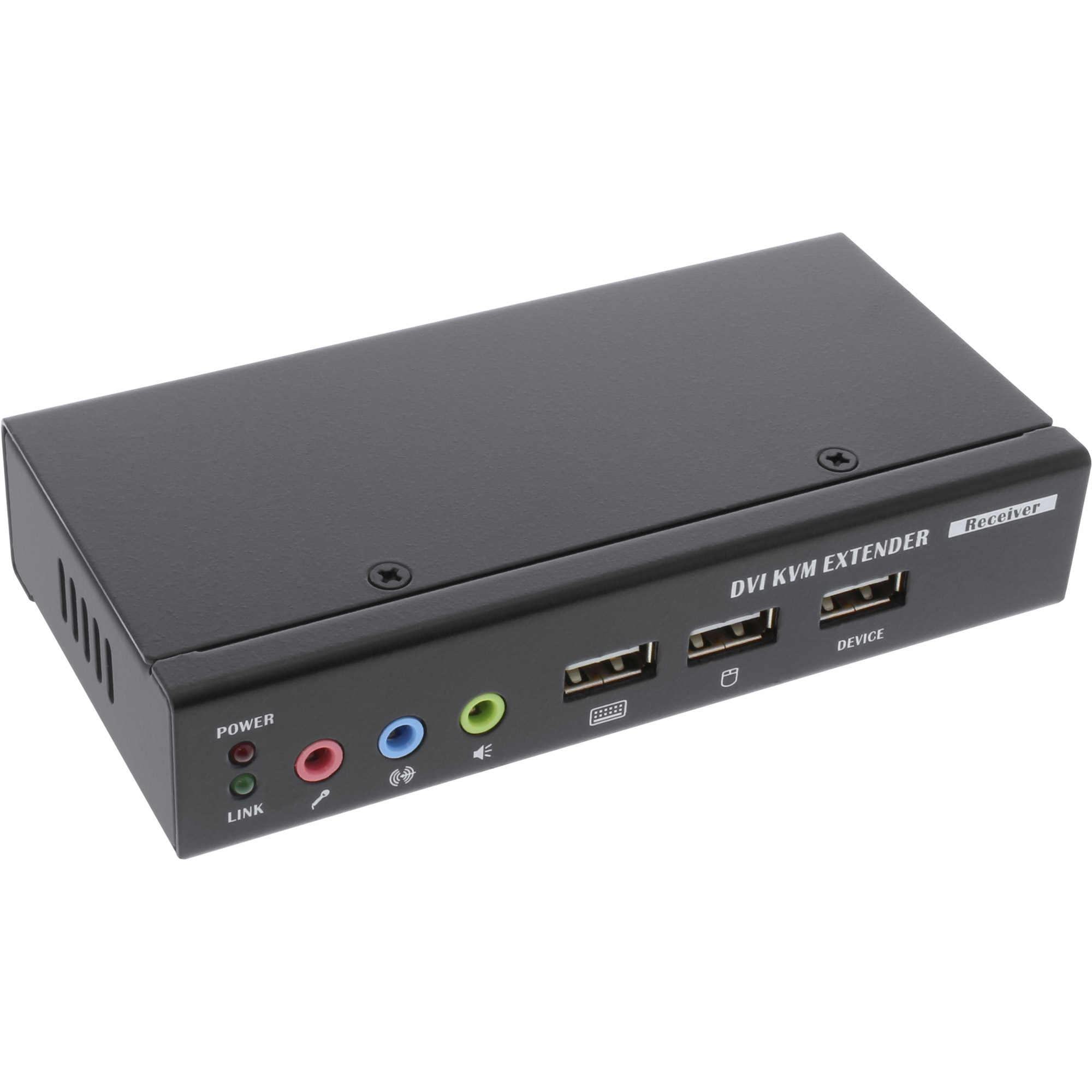 InLine DVI USB KVM Extender over TP Cable with Audio up to 50m – image 2