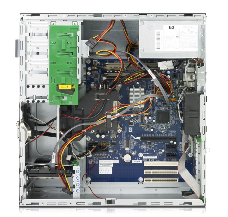 HP Compaq dc7800p Intel Core™2 Duo Processor E6750 1G/160G DVD+/-RW WVST Bus Convertible Minitower PC – image 4