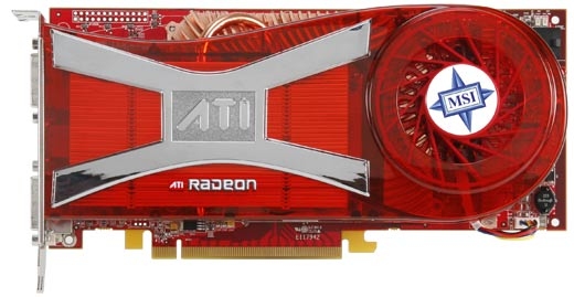 MSI Radeon X1950XTX - PCI-Ex16, 512MB, GDDR4