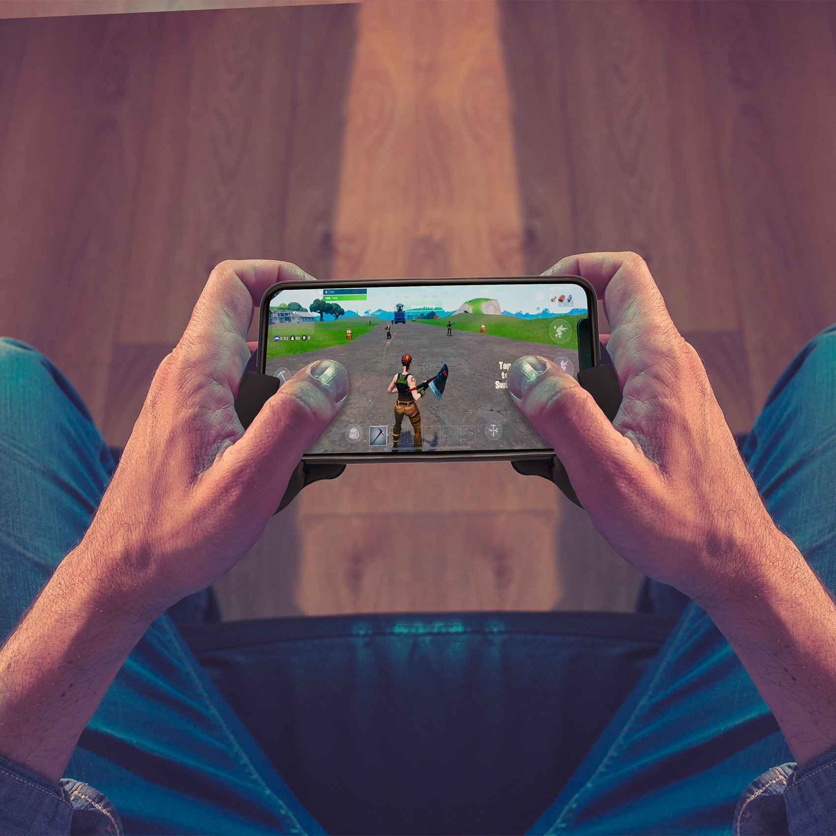 Celly GAMEGRIPBK Gaming Controller Black Gamepad Android – image 3
